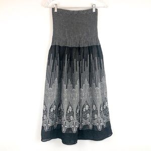 Lapis convertible Dress Black & Grey Dress/Skirt